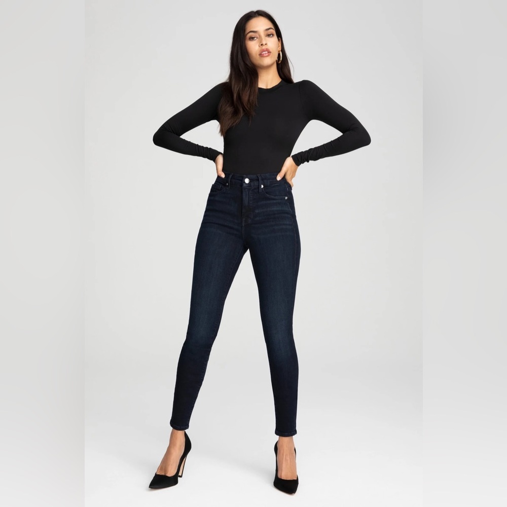 GOOD AMERICAN good legs high rise skinny size 2/26 euc